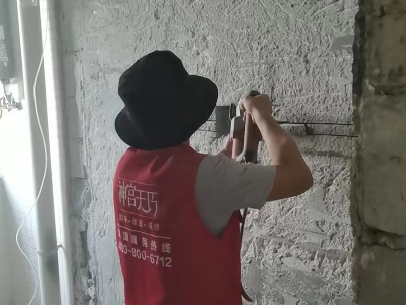 紅磚砌墻是原始的隔斷手法，你知道衛生間隔斷墻用紅磚怎么弄嗎(圖2)