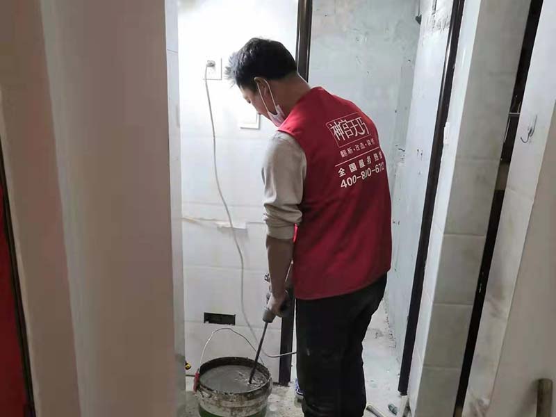 紅磚砌墻是原始的隔斷手法，你知道衛生間隔斷墻用紅磚怎么弄嗎(圖3)